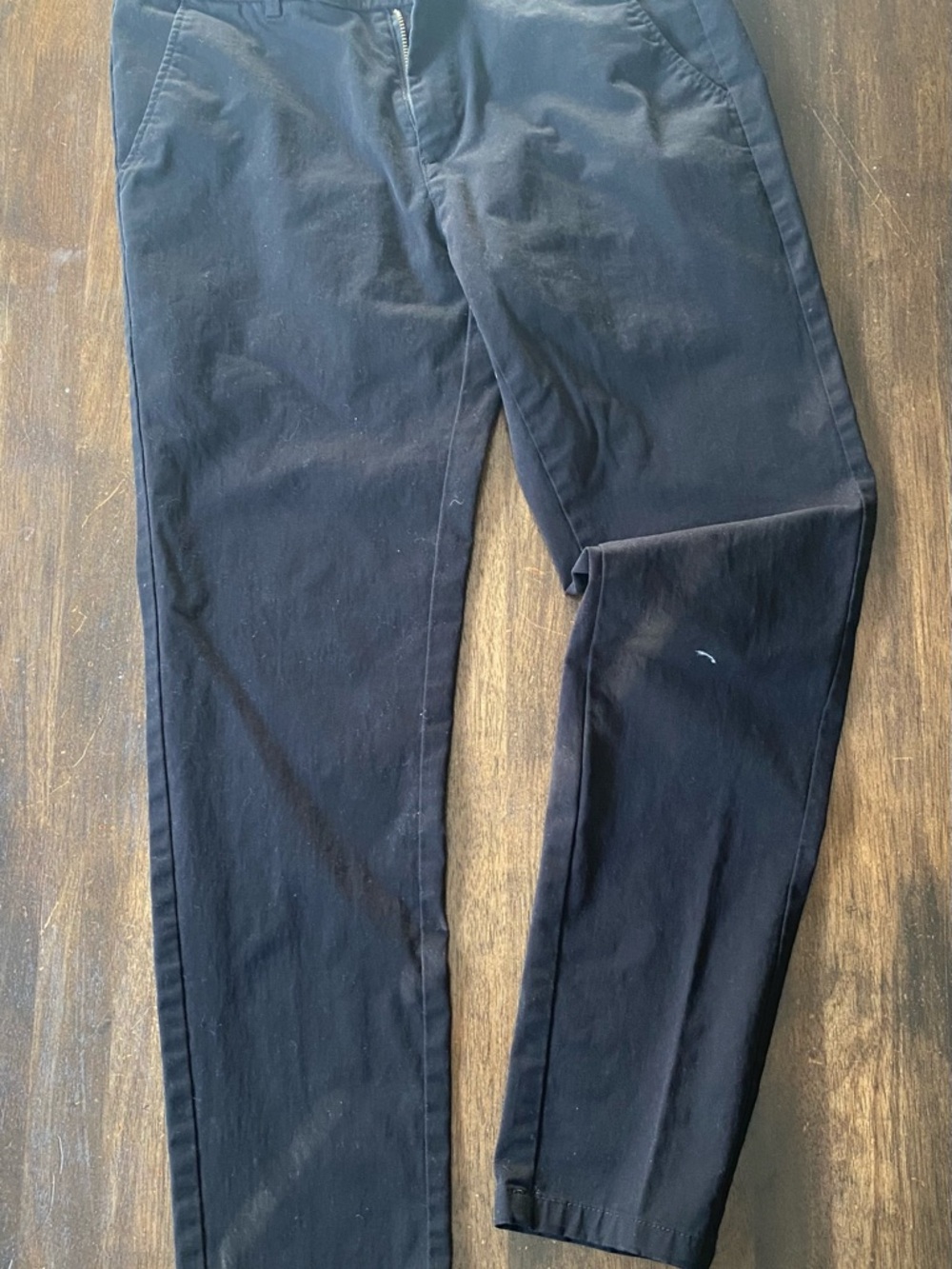 Classic Black Slim Chinos